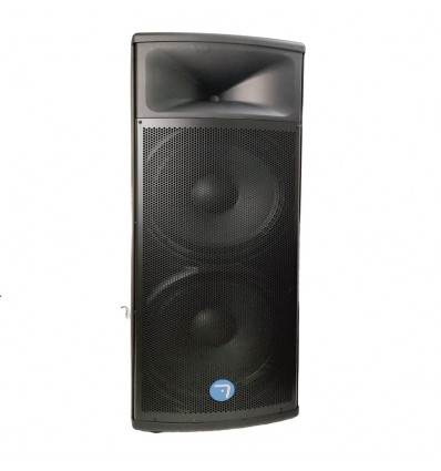 SEVEN SOUNDVECTOR SV215APRO-TWS-ASP Altavoz Bi-amplificado de 2x15" 2000W Max. mp3, Bluetooth, TWS