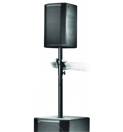 TL SUB6 Soporte elevación altavoz extensible 1.45m, 35 mm diámetro, color negro