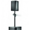 TL SUB6 Soporte elevación altavoz extensible 1.45m, 35 mm diámetro, color negro
