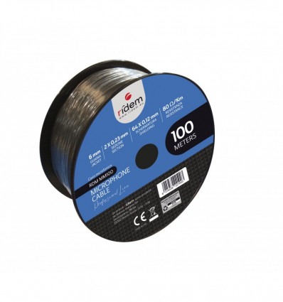 RDM MM100 Cable de micrófono balanceado - 100m