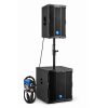 Pack Seven SoundVector Subwoofer VECTOR18SUB/DSP con Altavoz VECTOR15